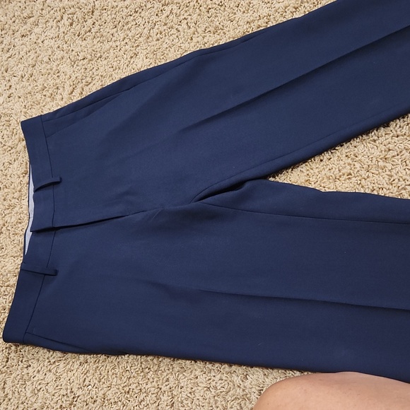 Haggard navy blue mens dress pants 30x31/32 - Picture 4 of 10